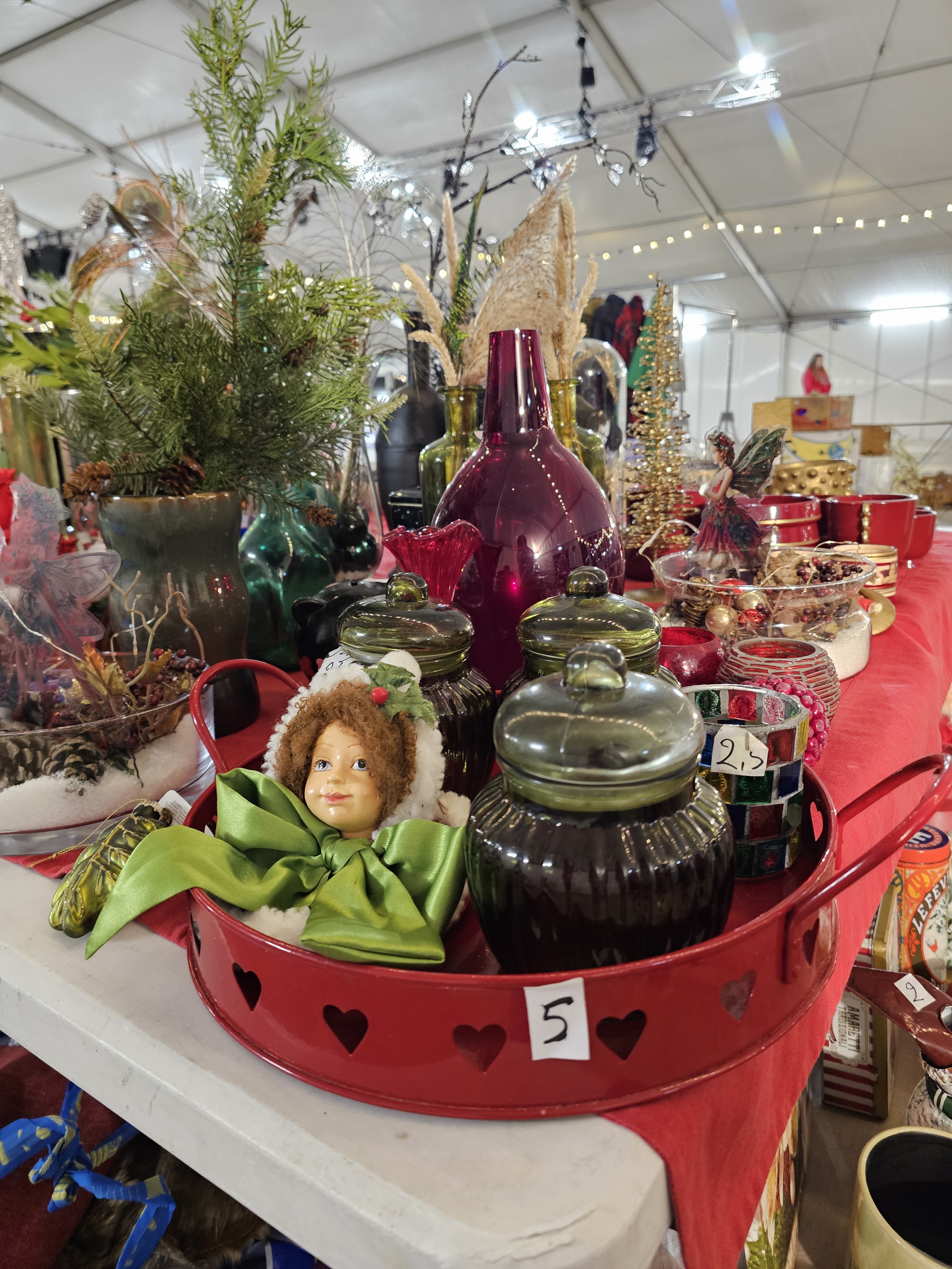 Brocante en decoratie op de Winterrommelmarkt